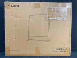 SUNKOS Portable Electric Space Heater - Safe and Quiet Heater for Indoor