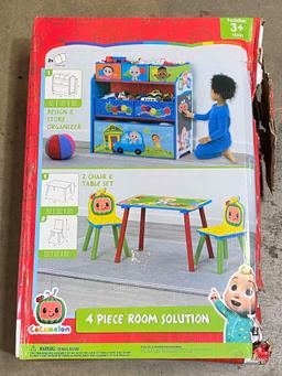 CoComelon 4-Piece Toddler Playroom Set by Delta Children