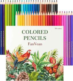 3 of FanVean Colored Pencils Color Pencil Set for adult Coloring book Gifts