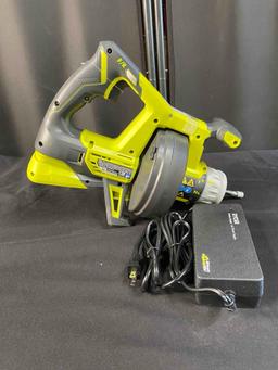 Ryobi P4001 One+ 18V Lithium Ion All-In-One 25 Foot Drain Auger for Sinks or Toilets (Battery Not
