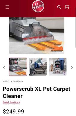 Hoover PowerScrub XL Pet Carpet Cleaner Machine