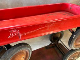 Vintage Radio Flyer Red Wagon