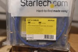 Box of Star Tech Cat 6 Cables
