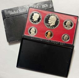 1978 U.S. Mint Proof Set (6-coins)