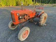 Allis Chalmers B Tractor with Plow