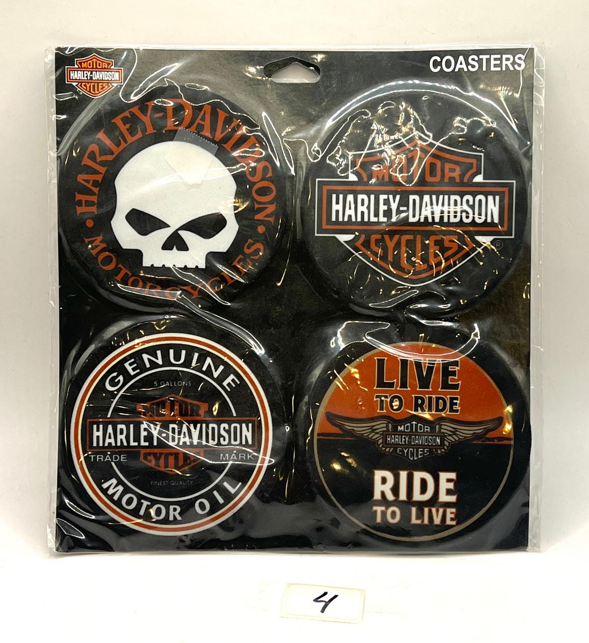 Harley-Davidson Coaster Set