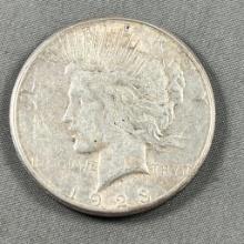 1923-S Peace Silver Dollar, 90% silver