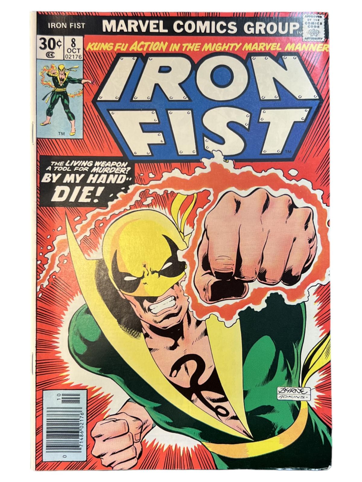 Iron Fist #8 Marvel 1st Chaka App 1976 Comic Book
