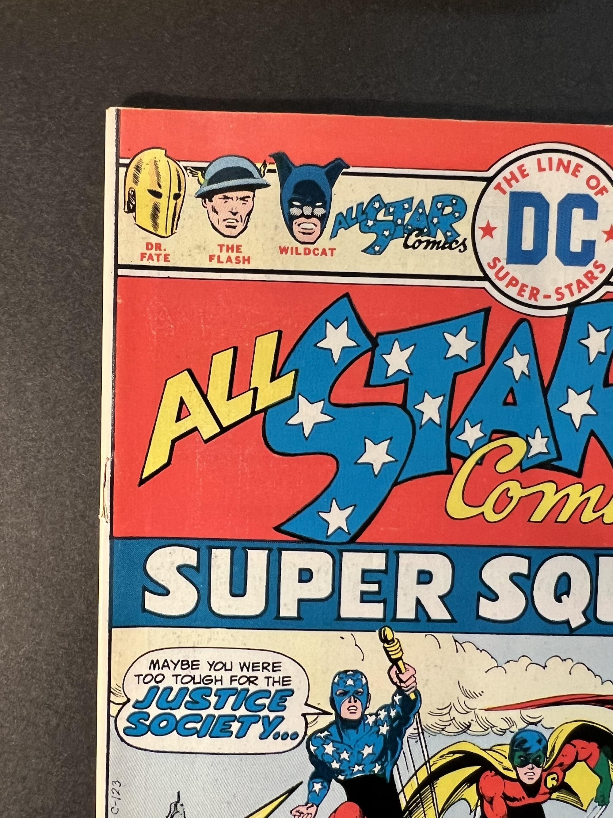 All-Star Comics #58 DC 1st App Power Girl 1976 Comic Book