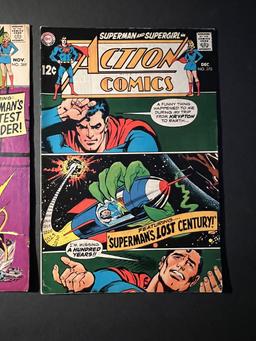 Action Comics #369 & #370 DC Comic Books
