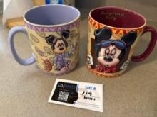 Mickey and Minnie mouse coffee set