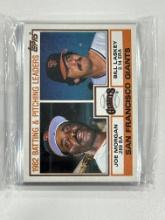 1983 Topps Lot of 15 - Penny Sleeved, Team Bagged