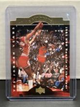 Michael Jordan 1996 Upper Deck A Cut Above Die Cut #CA1