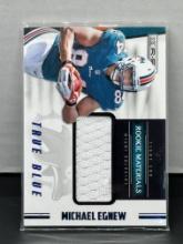 Michael Egnew 2012 Panini Rookies and Stars Tru Blue Rookie Materials (#81/399) Patch RC #239