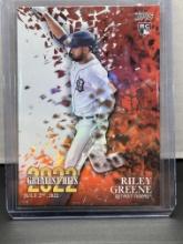 Riley Greene 2023 Topps Greatest Hits Rookie RC Insert #22GH-10