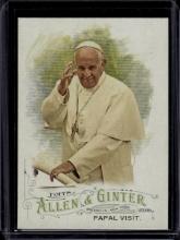 Pope Francis Papal Visit 2016 Topps Allen and Ginter SP #247