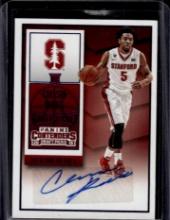 Chasson Randle 2015 Panini Contenders Draft Picks Blue Foil Rookie RC Auto Parallel #158