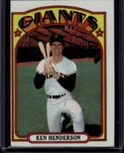Ken Henderson 1972 Topps #443