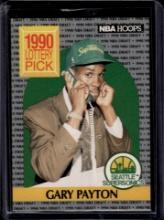 Gary Payton 1990 NBA Hoops Rookie RC #391