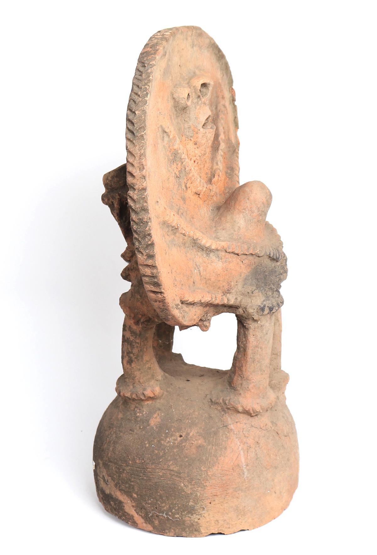 African Ceramic Funerary Marker