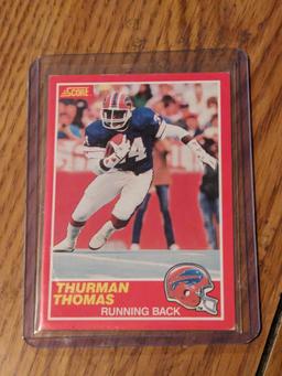 Thurman Thomas 1989 Score Rookie #211 - Buffalo Bills