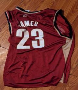 Lebron James  #23 cleveland cavaliers jersey