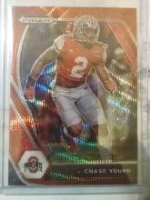 2021 Prizm Draft Red Wave Chase Young #99