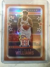 2020 Chronicles Red Home Town Heroes Rookie Patrick Williams #558 /149