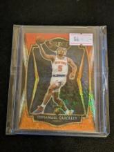 2020 Panini Select Red White Orange Shimmer #172 Immanuel Quickley RC