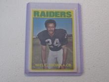 1972 TOPPS WILLIE BROWN NO.28 VINTAGE