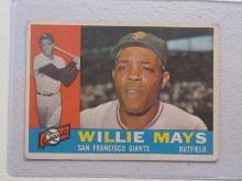 1960 TOPPS WILLIE MAYS NO.200 VINTAGE