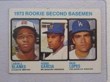 1973 TOPPS ROOKIE SECOND BASEMAN NO.609