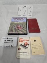 Farmall classic films the forties DVD 84 series cassette and 3 IH notebooks