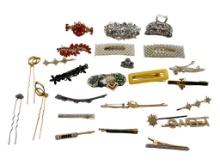 Lot of Vintage Hair Pins & Clips