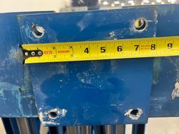 Speed Rack Tear Drop Pallet Rack Upright Frame 48" X 30'8"
