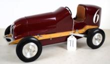 Front wheel drive tether car w/gas engine, 21"
