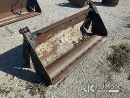 (Hawk Point, MO) JCB 1CX Clamshell Bucket (Condition Unknown) NOTE: This unit is being sold AS IS/WH