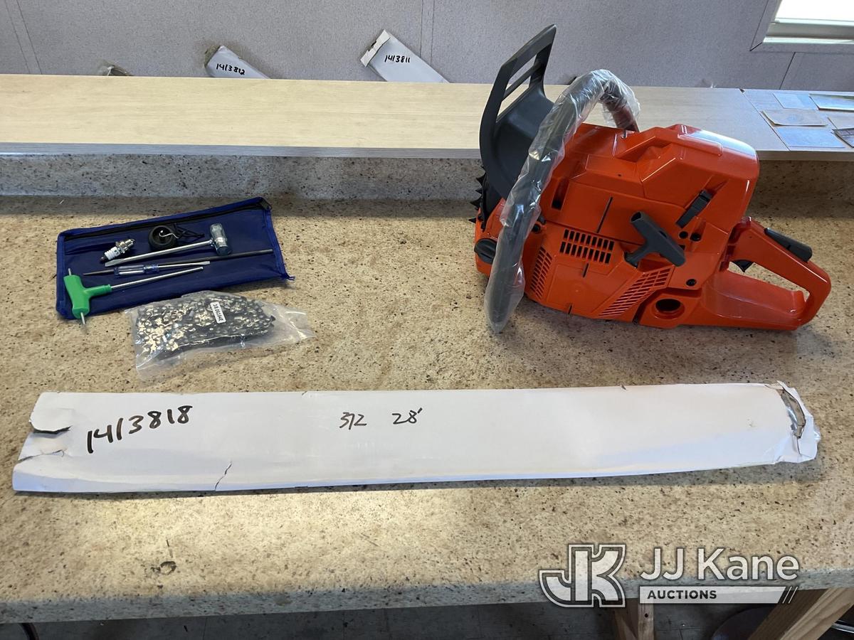 (Kansas City, MO) (Seller States) Model 372 Chainsaw New/Unused) (Manufacturer Unknown)    (Professi