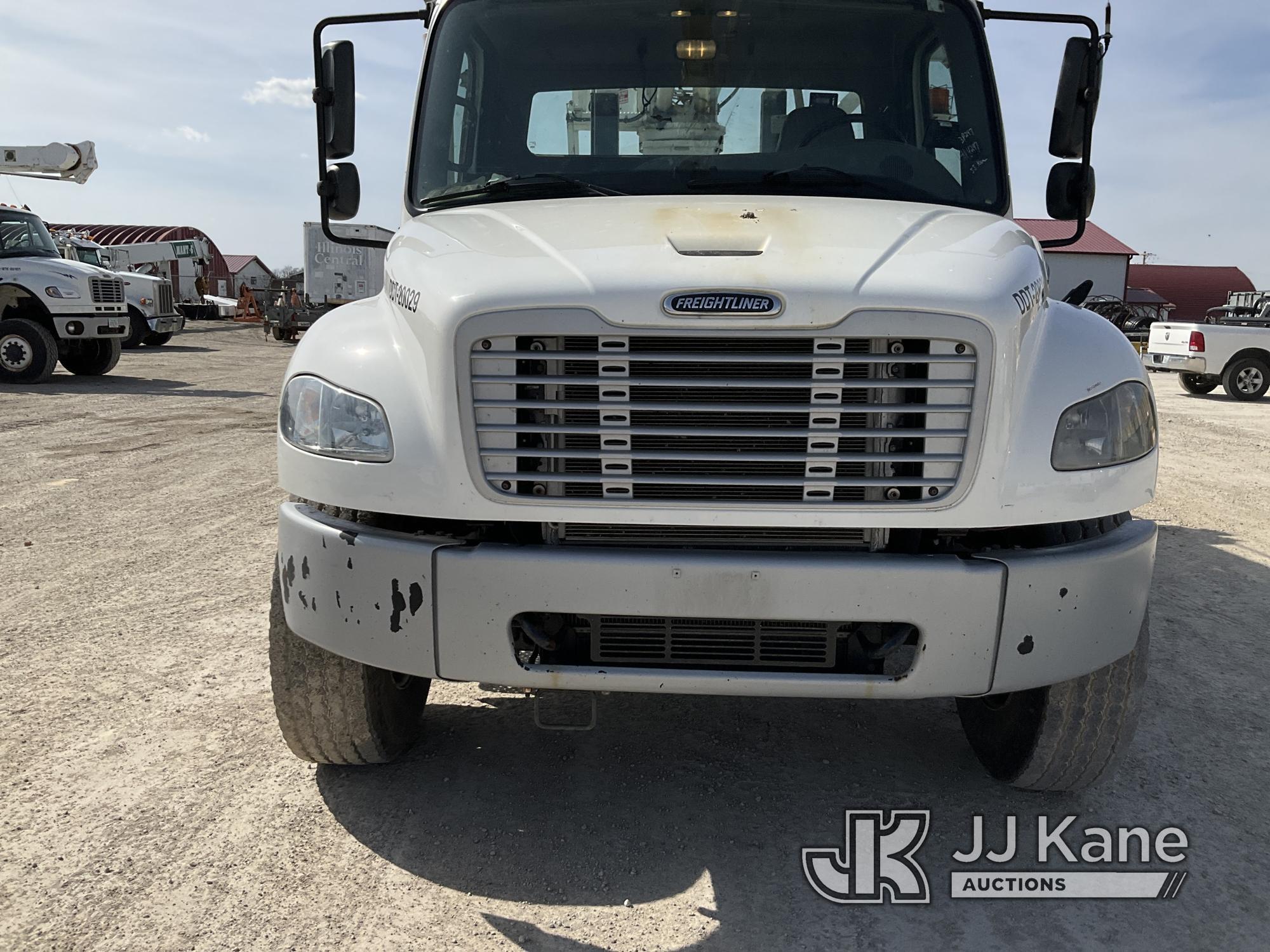 (Bloomington, IL) Terex Commander C4040, Digger Derrick rear mounted on 2019 Freightliner M2 106 4x4