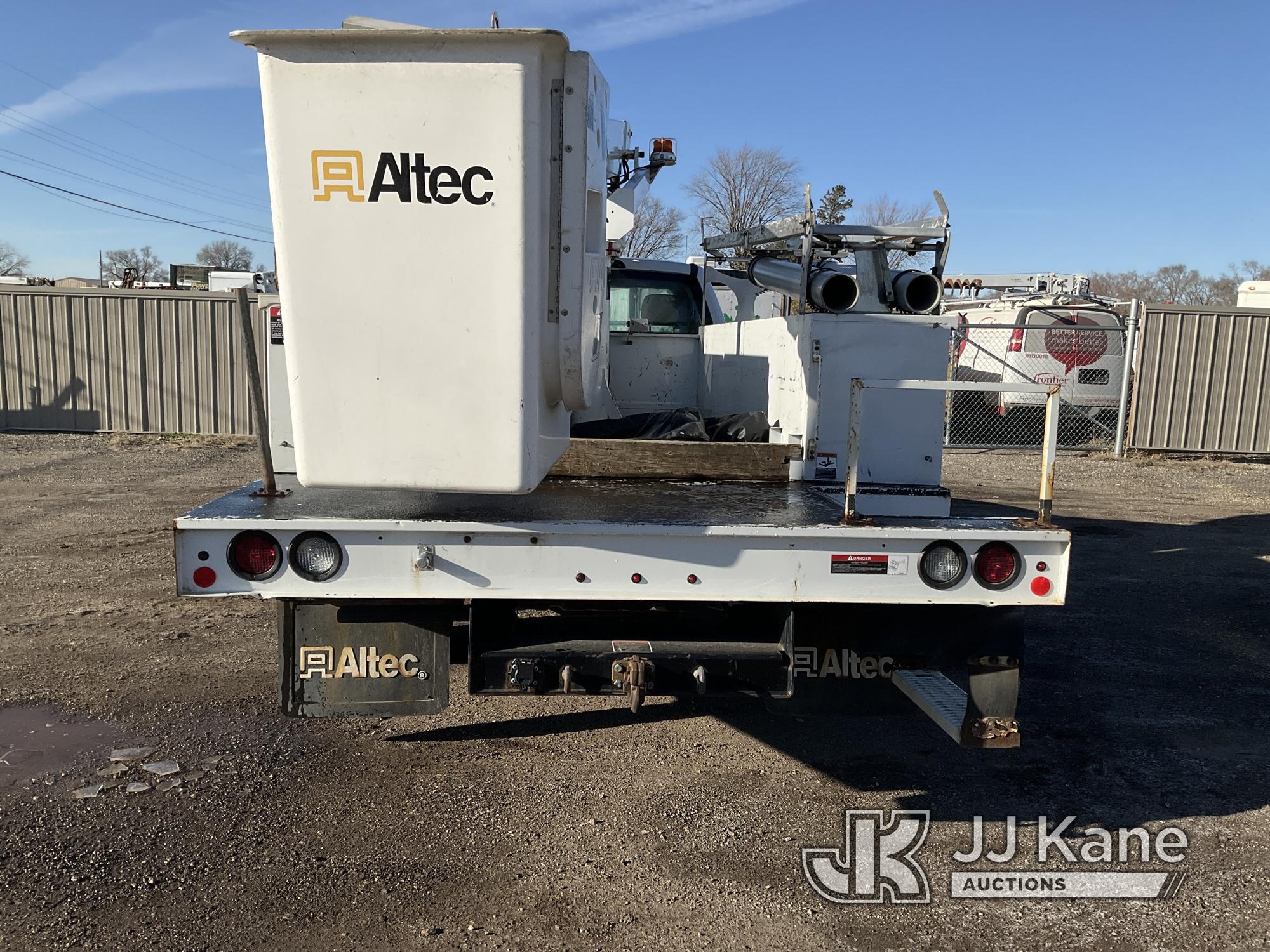 (South Beloit, IL) Altec AT200A, Telescopic Non-Insulated Bucket Truck mounted behind cab on 2017 Fo