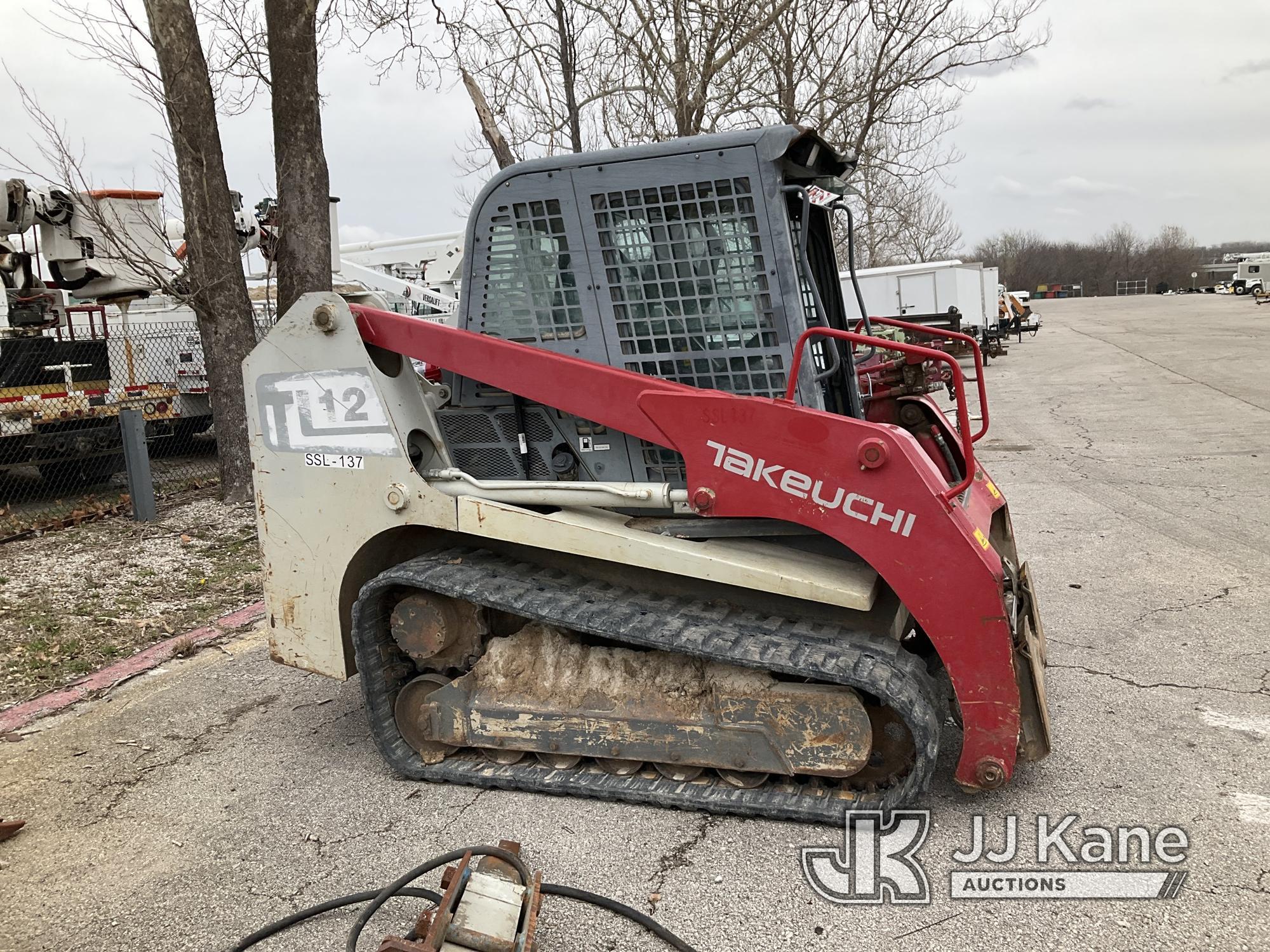 (Kansas City, MO) 2013 Takeuchi TL12 Skid Steer Loader Not Running, Condition Unknown, Has Power