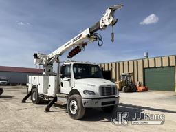 (Bloomington, IL) Terex Commander C4040, Digger Derrick rear mounted on 2019 Freightliner M2 106 4x4