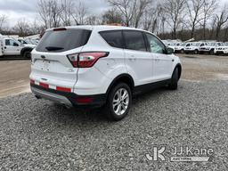 (Smock, PA) 2017 Ford Escape 4x4 4-Door Sport Utility Vehicle Runs & Moves, Rust Damage