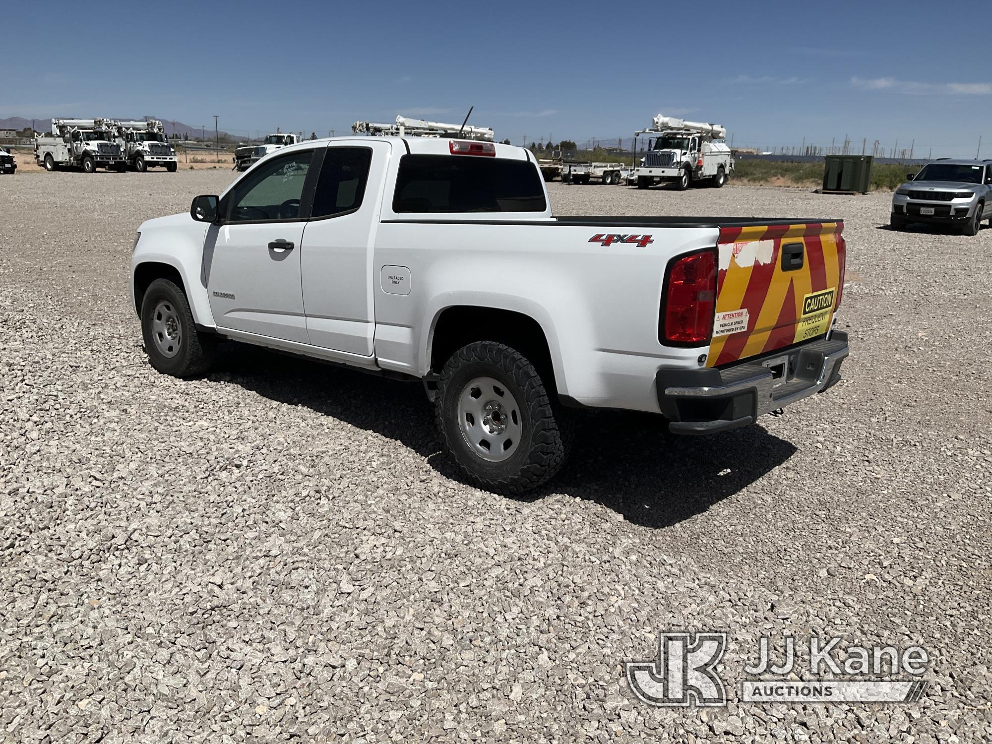 (El Paso, TX) 2016 Chevrolet Colorado 4x4 Extended-Cab Pickup Truck Runs & Moves) (Check Engine Ligh