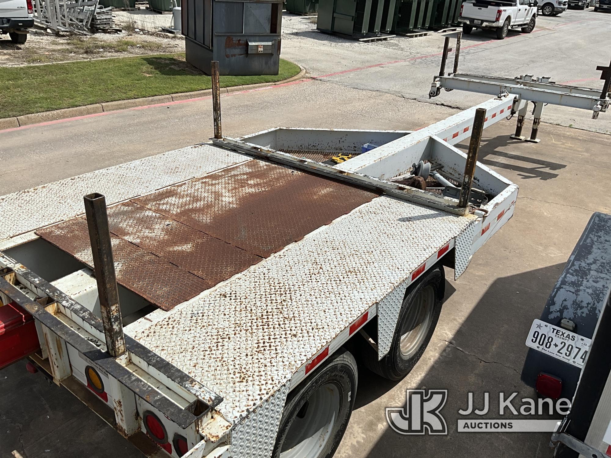 (Azle, TX) 2010 J.D.H Trussmaster Trailer T/A Extendable Pole/Material Trailer, Cooperative owned Wi