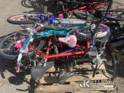 (Jurupa Valley, CA) 1 Pallet Of Bicycles (Used) NOTE: This unit is being sold AS IS/WHERE IS via Tim