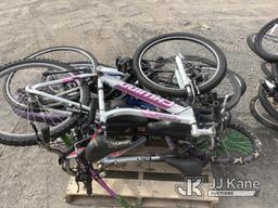 (Jurupa Valley, CA) 2 Pallets Of Bicycles (Used ) NOTE: This unit is being sold AS IS/WHERE IS via T
