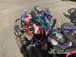 (Jurupa Valley, CA) 1 Pallet Of Bicycles (Used) NOTE: This unit is being sold AS IS/WHERE IS via Tim