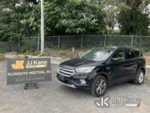 (Plymouth Meeting, PA) 2017 Ford Escape 4x4 4-Door Sport Utility Vehicle Runs & Moves, Check Engine