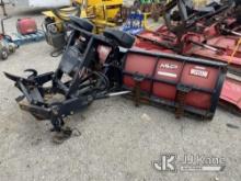 Western V Snow Plow NOTE: This unit is being sold AS IS/WHERE IS via Timed Auction and is located in